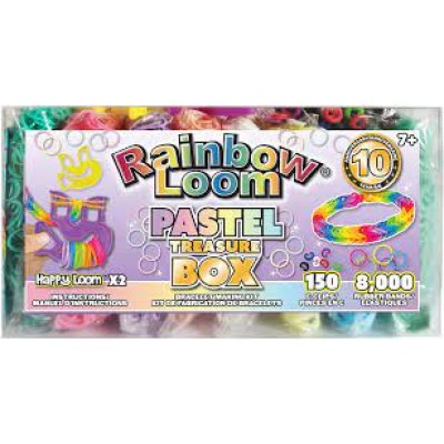 Rainbow Loom : Fabrication de Bracelets - Pastel
